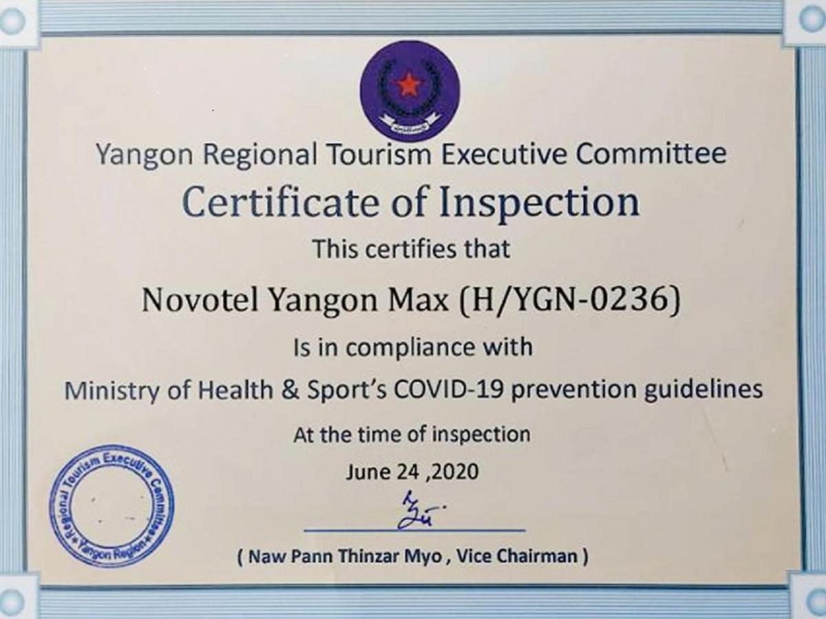 Novotel Yangon Max Luaran gambar